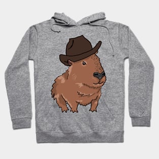 OK I PULL UP TO THE RODEO Capybara Hoodie